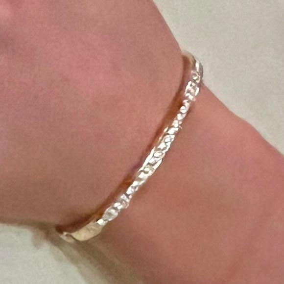 Swarovski Crystal and Gold Bracelet - Picture 2 of 16